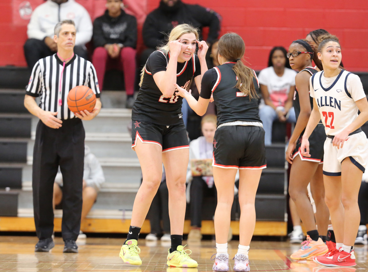 Coppell Allen Texas 6A UIL girls basketball bi-district playoffs 021323 Brian McLean 17